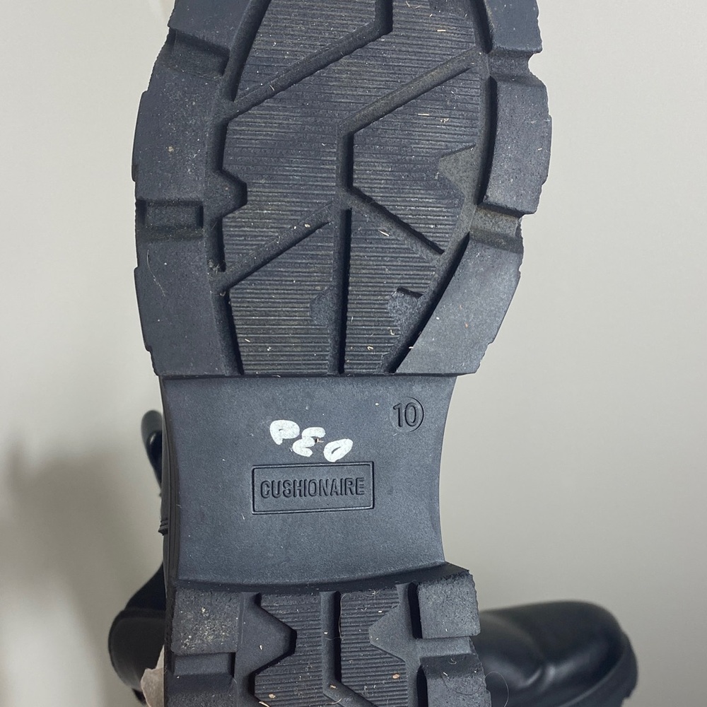 Black Combat & Moto Boots - Picture 4 of 7